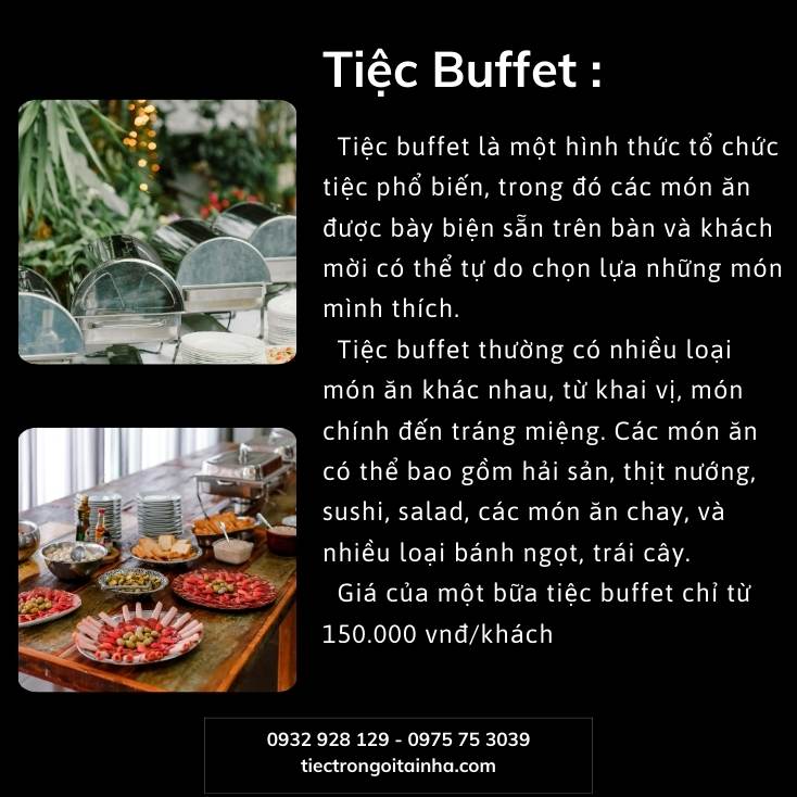 tiệc buffet